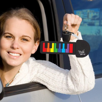 Thumbnail for Roll Up Silicone Piano Keyboard Key Chain