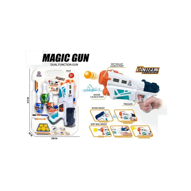 Magic Kar Gun Buy 2-in-1 Transforming Magic Gun Set Online In Pakistan – ToyZone.Pk