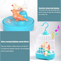 Thumbnail for Voice Controller Birds Cage With Light & Sound