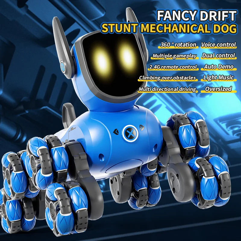 Remote Control Robot Dog With Light And Music
