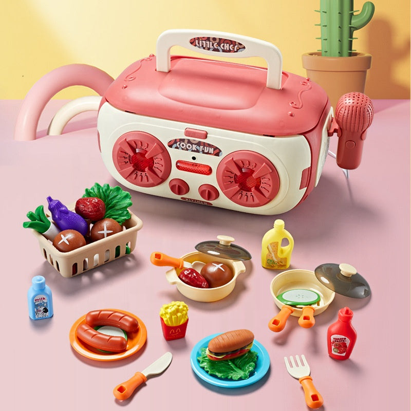 2 in 1 Stereo Kitchen And Radio Play Set