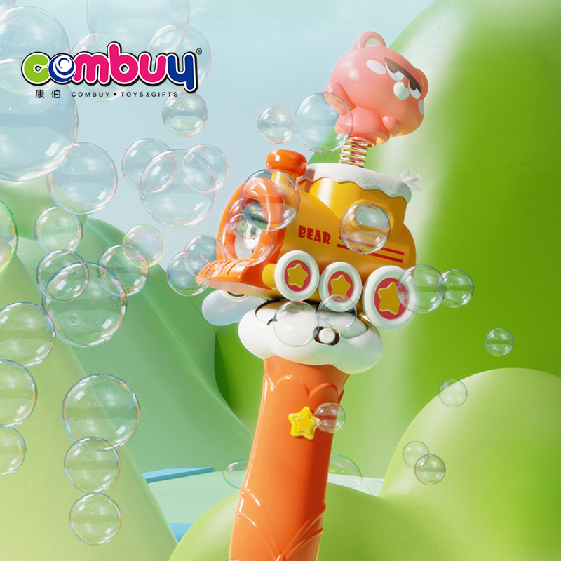 Train Shape Bubble Stick With Light And Sound