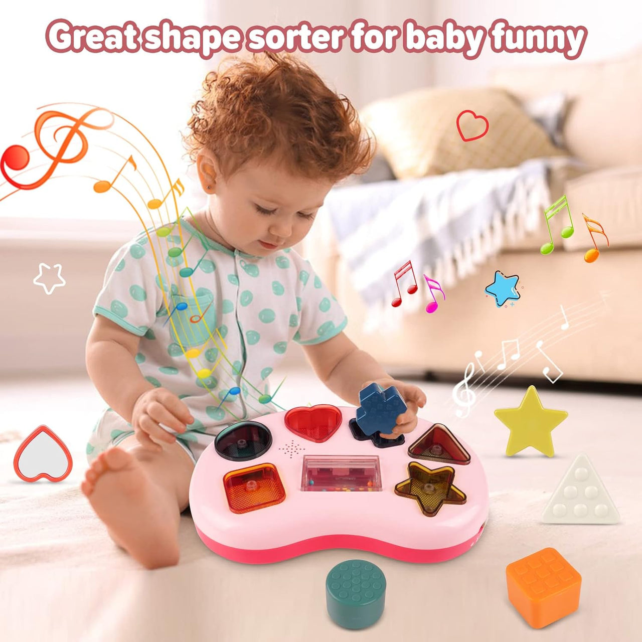 Baby Stacking Toys with Light and Sound
