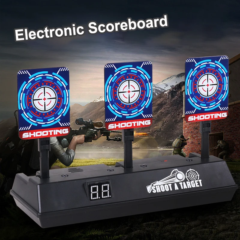 Electronic Target Shooting Range 3 targets