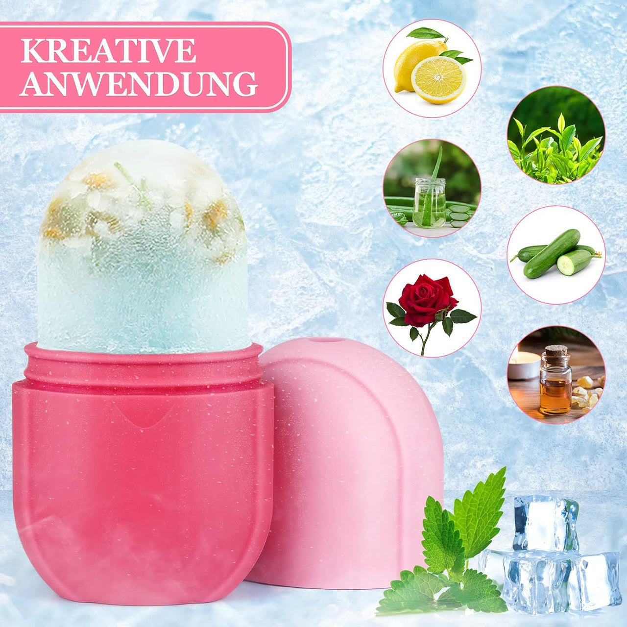 Natural Skin Care Solution Ice Roller