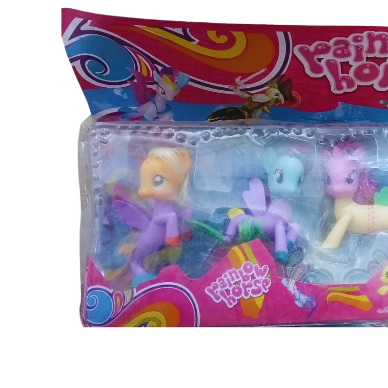 Rainbow Horse Pony Toys For Girls