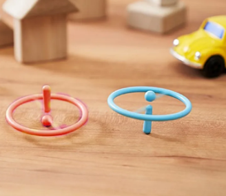 3D Spinning Top Magic Gadget - Pack Of 2