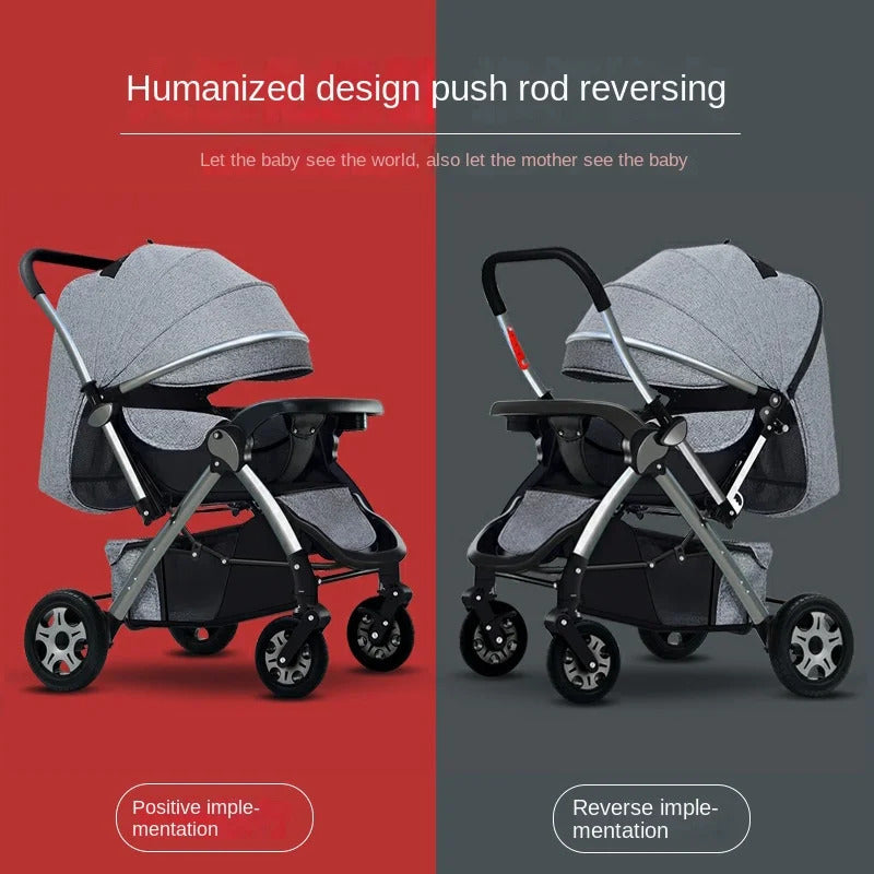 Luxuary Baby Stroler 3 in 1 High Chair