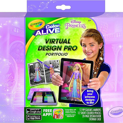 Crayola Color Alive Disney Princess Virtual Design Pro