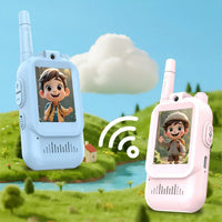 Thumbnail for 2Pcs Rechargeable Kids Video Walkie Talkie