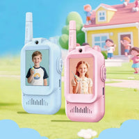 Thumbnail for 2Pcs Rechargeable Kids Video Walkie Talkie