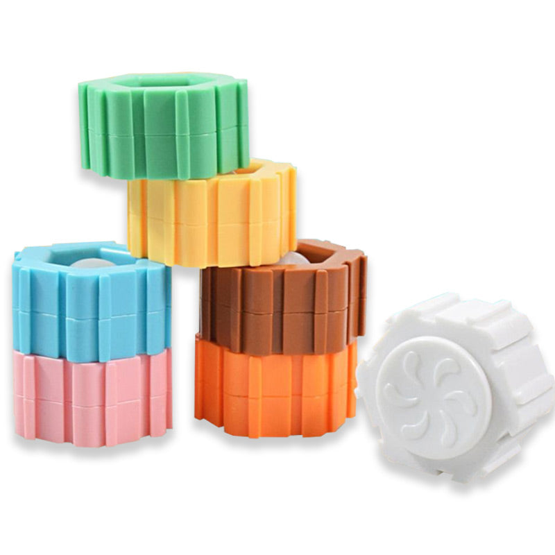 DIY Assembled Spinning Top Toy
