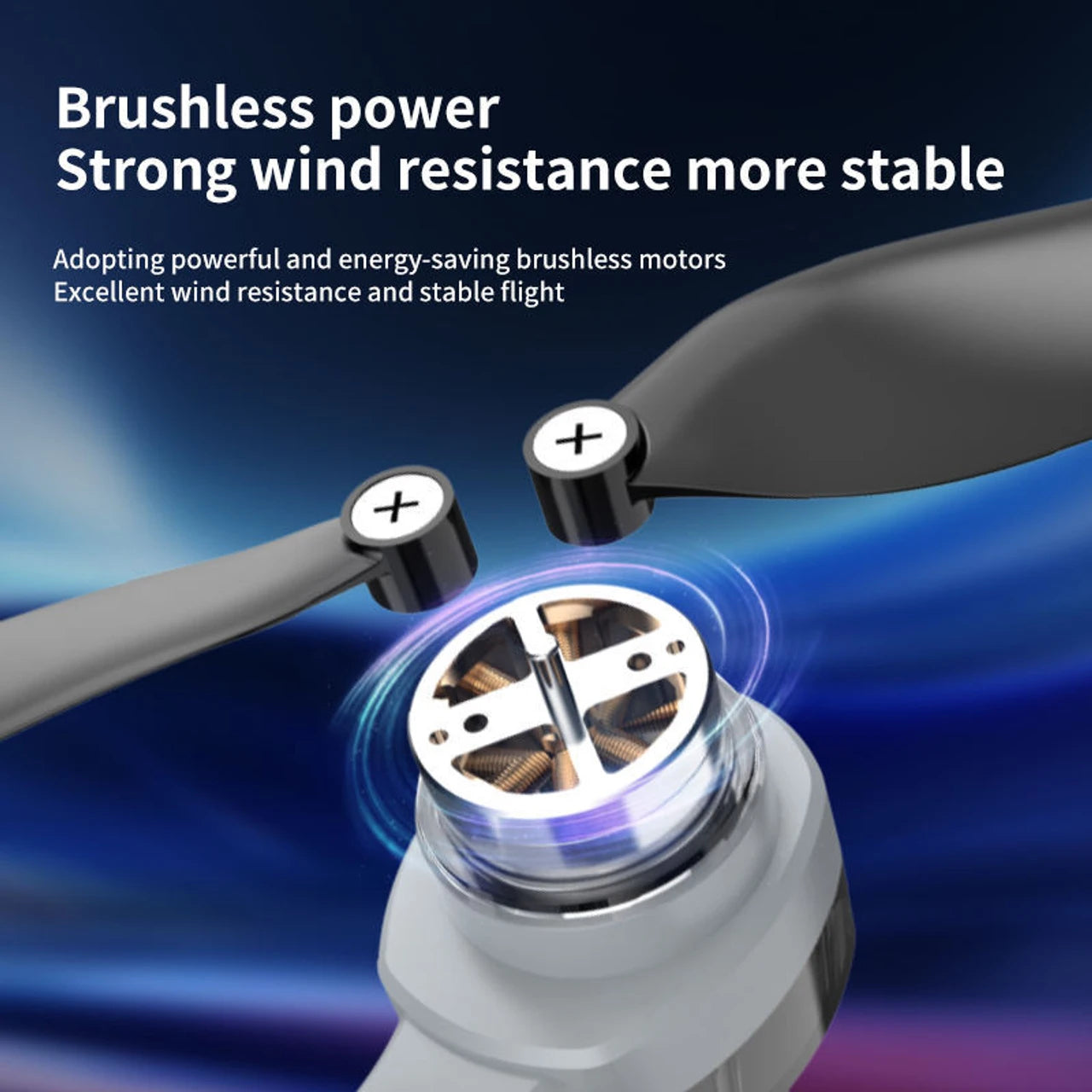 P7 MAX Drone Brushless Motor RGB Lighting, 80° Adjustable Camera & Pro Remote
