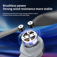 Thumbnail for P7 MAX Drone Brushless Motor RGB Lighting, 80° Adjustable Camera & Pro Remote
