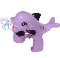 Thumbnail for Dolphin Electric Bubble Gun Toy With Light