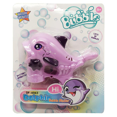 Dolphin Electric Bubble Gun Toy With Light
