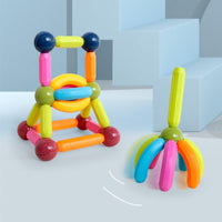 Thumbnail for 42 Pieces DIY 3D Model Magnetic Stick and Ball Construction Set
