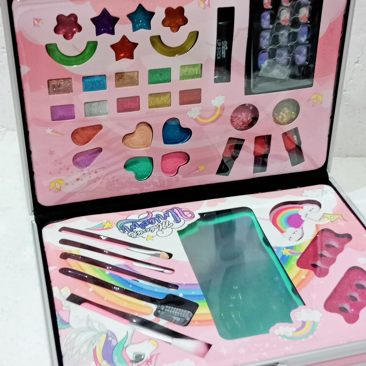 Premium Unicorn Makeup Beauty Brief Case