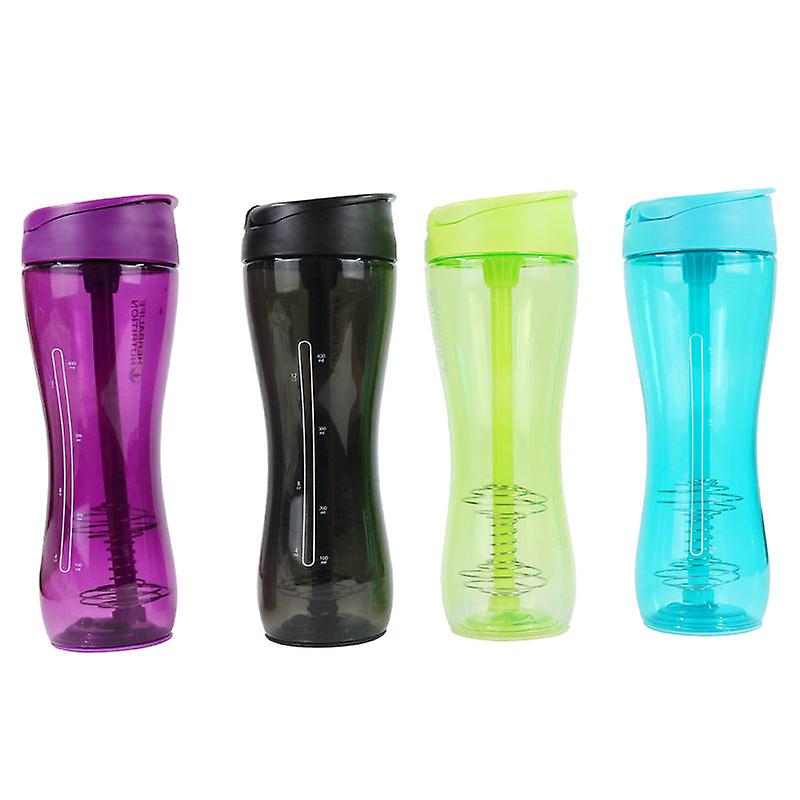Transparent protein powder shake and Water bottle