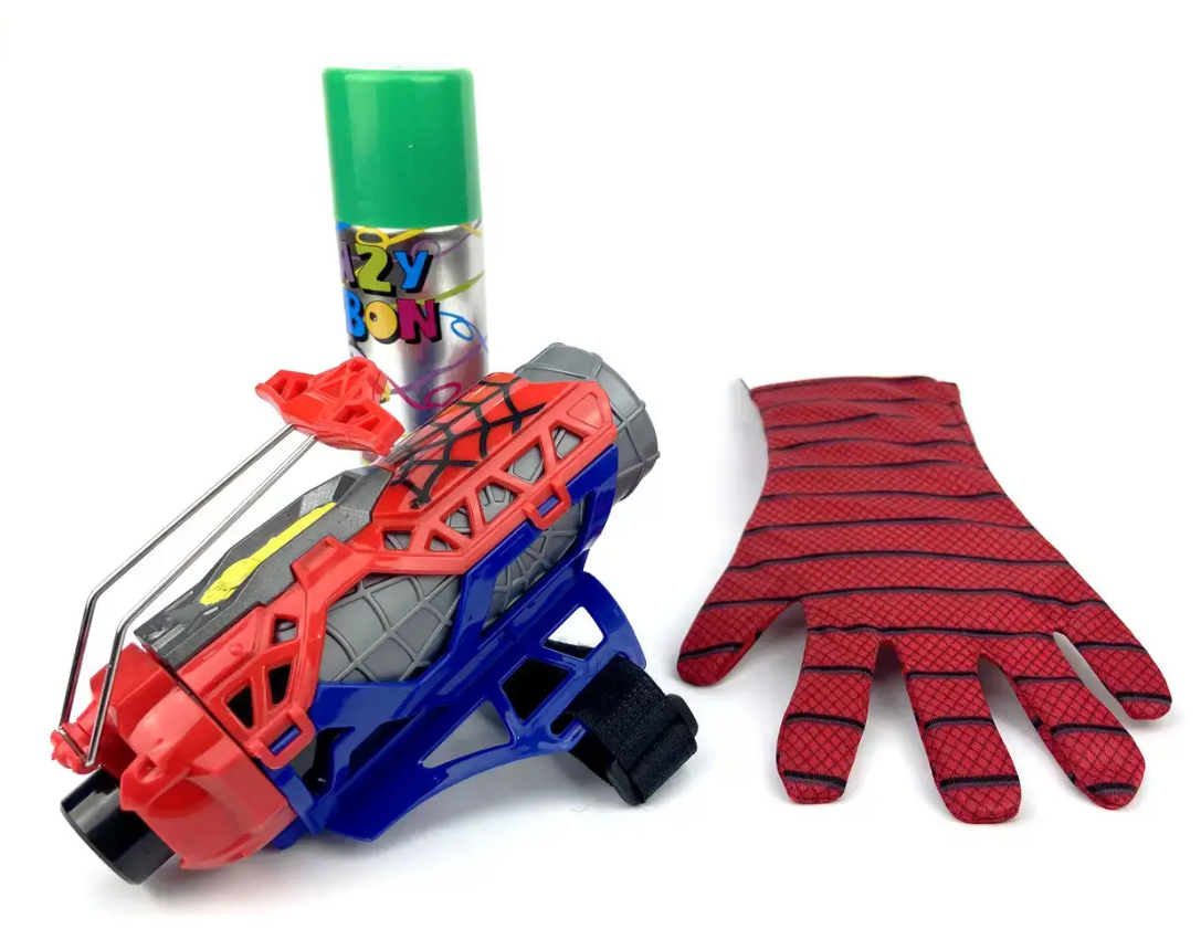 Spider man best sale web spray toy