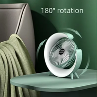 Thumbnail for Multifunctional USB Charging Desktop Portable Fan With RGB Light