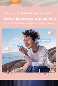Thumbnail for 2 Pcs Long Range Kid Walkie Talkie