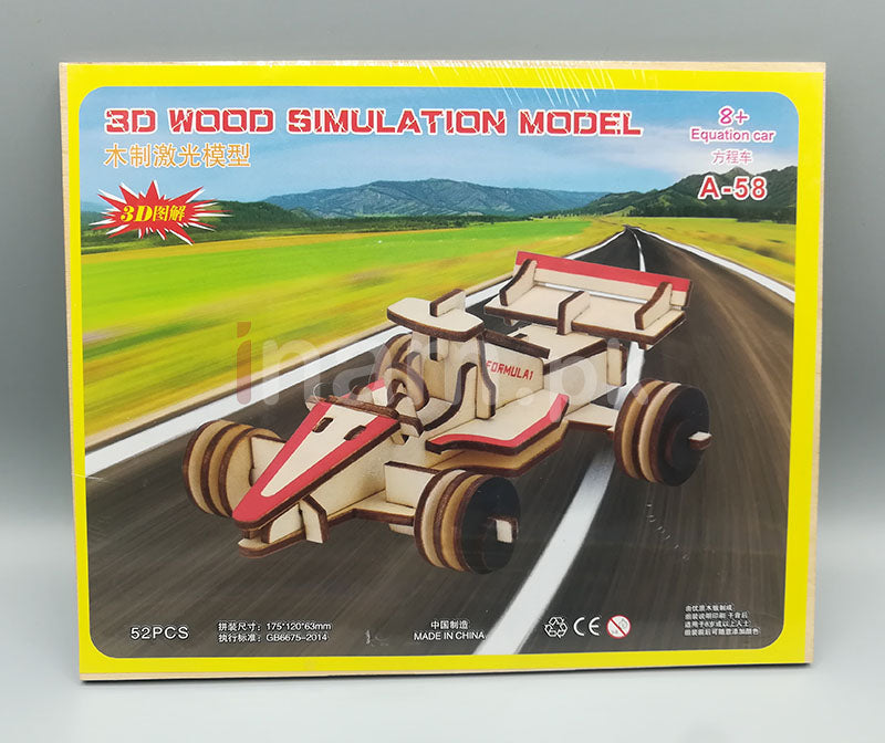 3D Wooden Puzzle Game Assortment