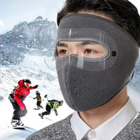 Thumbnail for Winter Warm Mask Goggles Adjustable Head