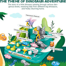Dinosaur Car Adventure Track Play Set