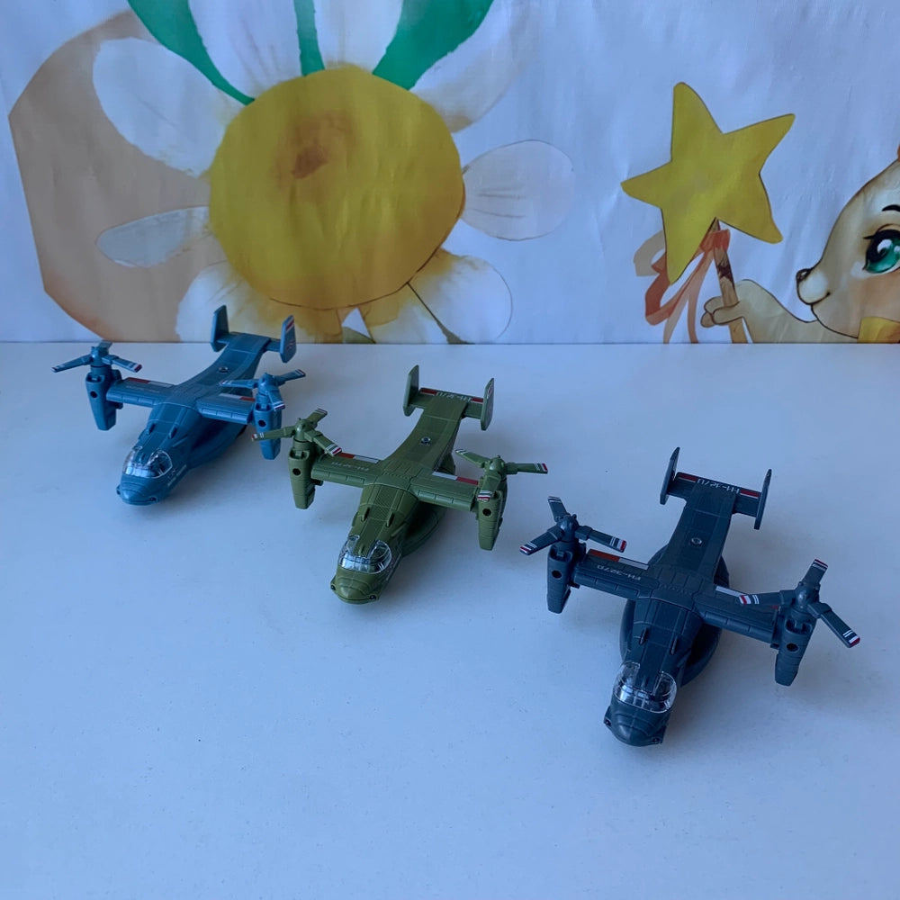 Pull Back Transport Plane