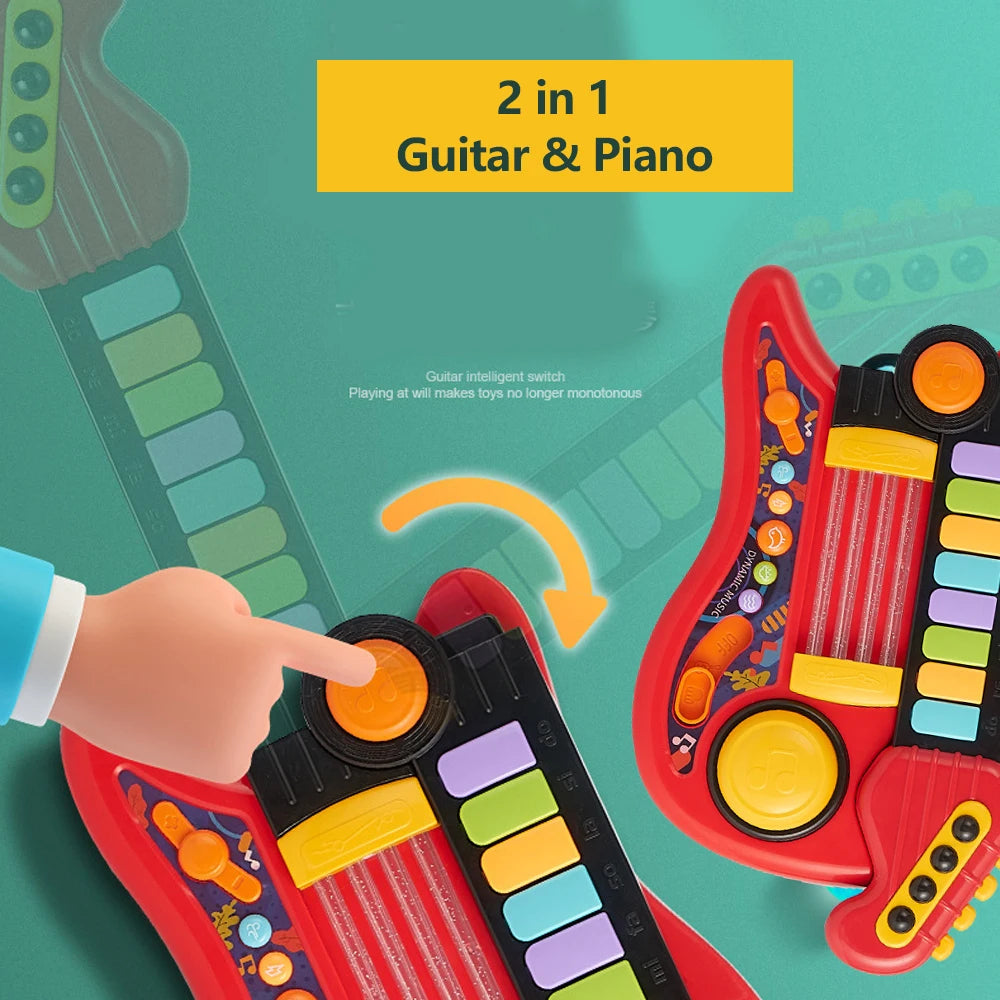 2 in 1 Folding Guitar And Piano