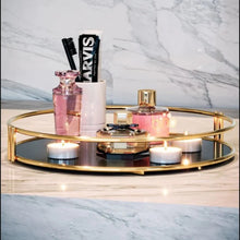 Round Makeup organizer cosmetic shelf