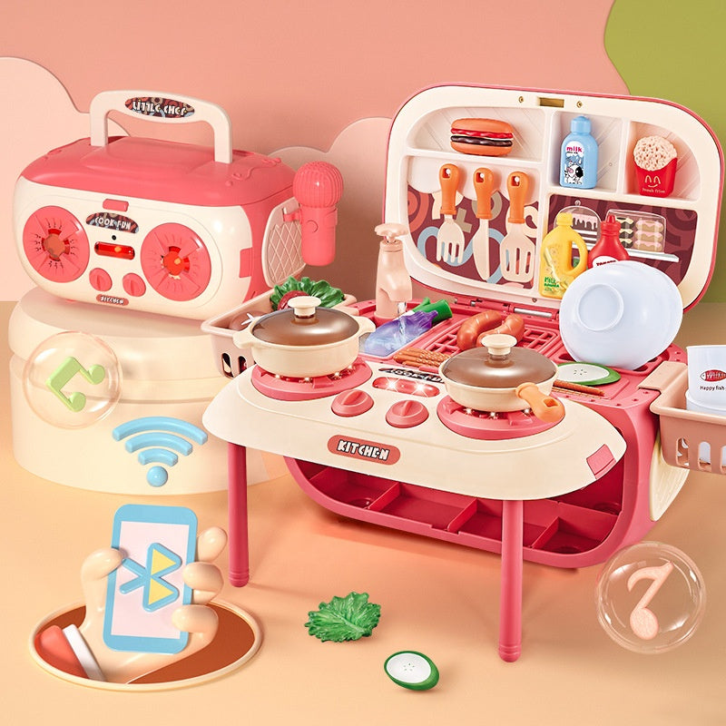 2 in 1 Stereo Kitchen And Radio Play Set