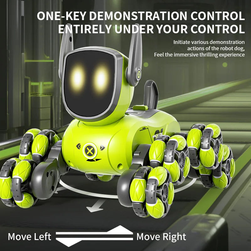 Remote Control Robot Dog With Light And Music