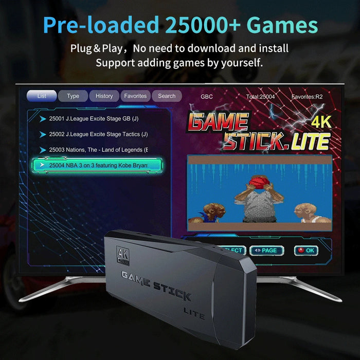 2.4G Wireless Controller Gamepad with 64GB memory Free