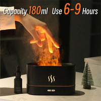 Thumbnail for Flame Aroma Diffuser Air Humidifier