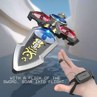 Thumbnail for High-Speed Hand Gesture Control Flying Sword Drone With LED Lights