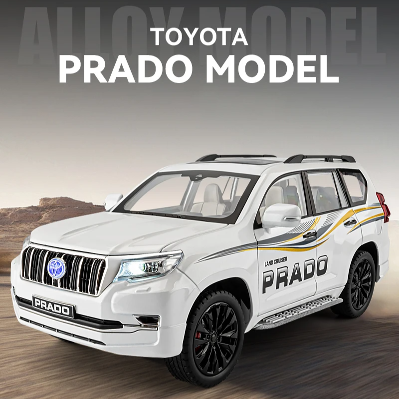 1:18 Diecast Toyota Land Cruiser Prado TX Model