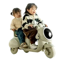 Thumbnail for Electric Vespa Double Seater Ride On Bike With Light And Sound