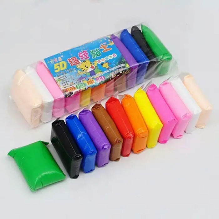 Play Dough Fomic Pack Of 12 / Polymer Clay