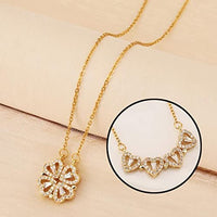 Thumbnail for 4pcs Heart Magnetic Rose Gold Necklace