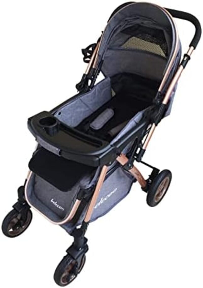 Cute Baby Stroller with a Flip Arm