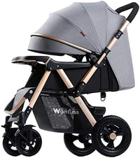 Thumbnail for Cute Baby Stroller with a Flip Arm