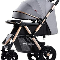 Cute Baby Stroller with a Flip Arm