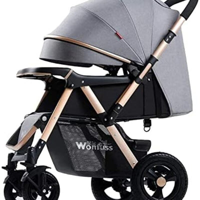 Cute Baby Stroller with a Flip Arm