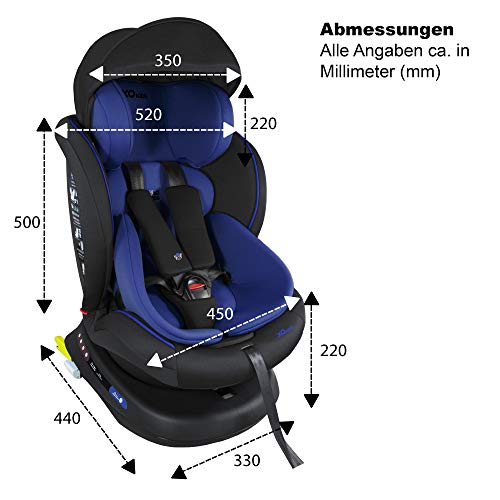 360° Child Seat Rotatable with Isofix