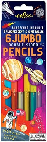 Thumbnail for Solar System Fluorescent Double-Sided Color Pencils/Set of 6