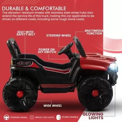 Yzabelle SUV Ride-On Battery Operated Jeep for Kids