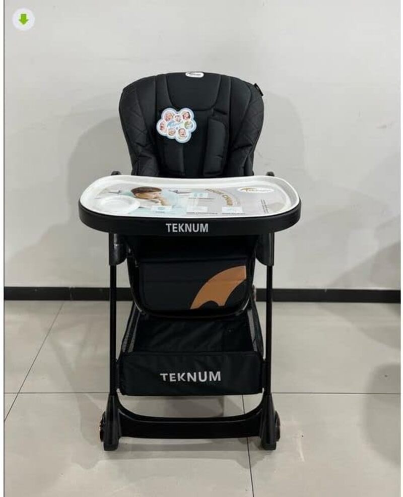 Black Beauty Cute Baby Dining Chair