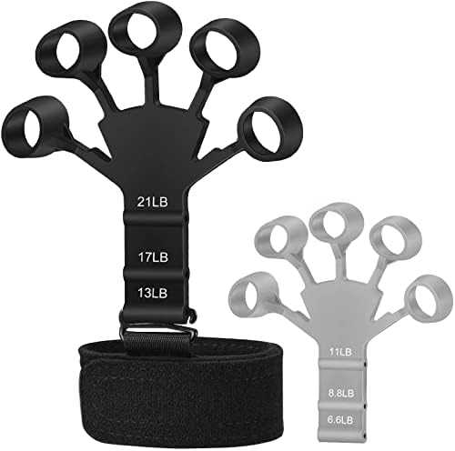 5-Finger Silicone Wrist Chest Expander